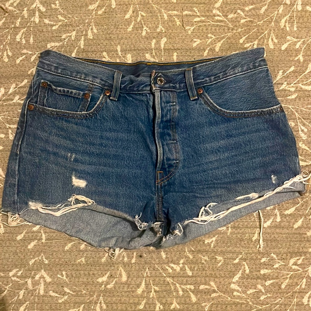 Levi 501 Denim Shorts